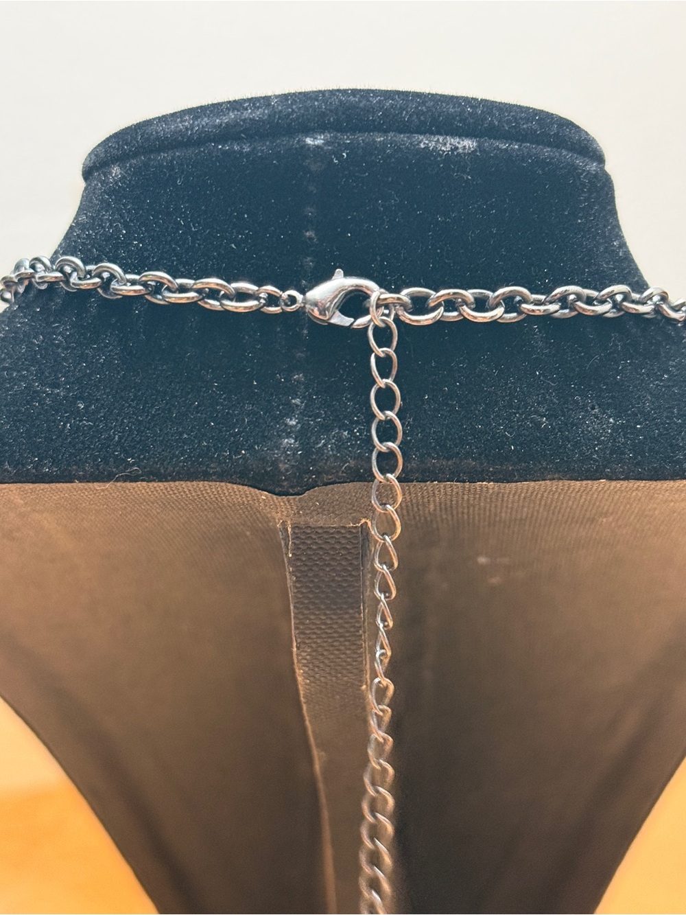 Yellow Triangle Crystal Statement Necklace - Women Jewelry - Picture 3 of 4